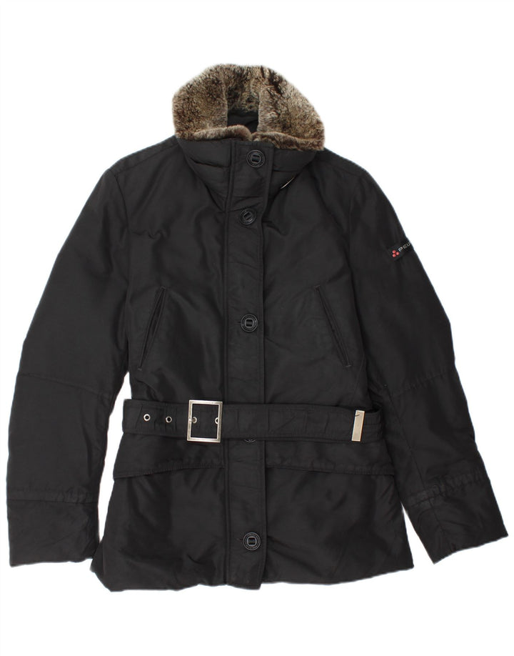 PEUTEREY Jachetă Windbreaker Femei IT 42 Medium Black Poliamidă Iarnă