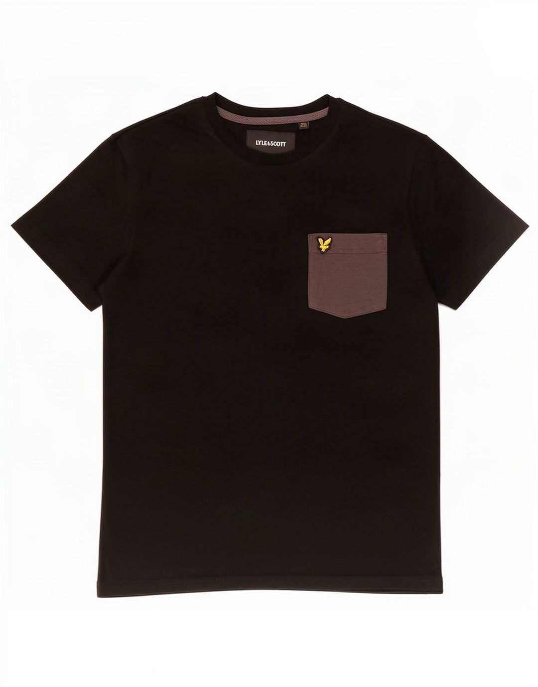 Tricou pentru bărbați Lyle & Scott Top mic poliester negru