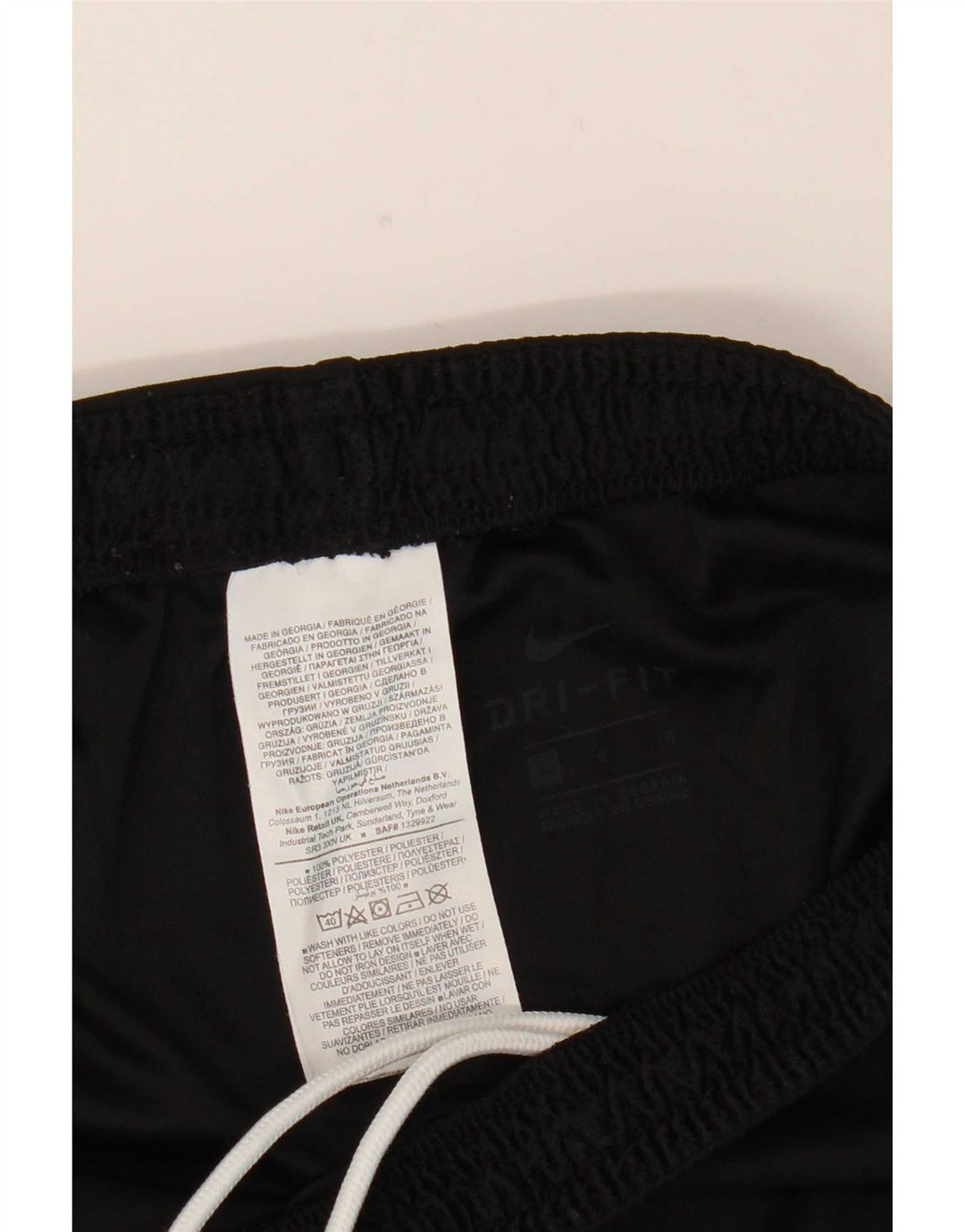 Nike pentru bărbați South Shields F.C. Pantaloni scurți sport mari, negru, poliester