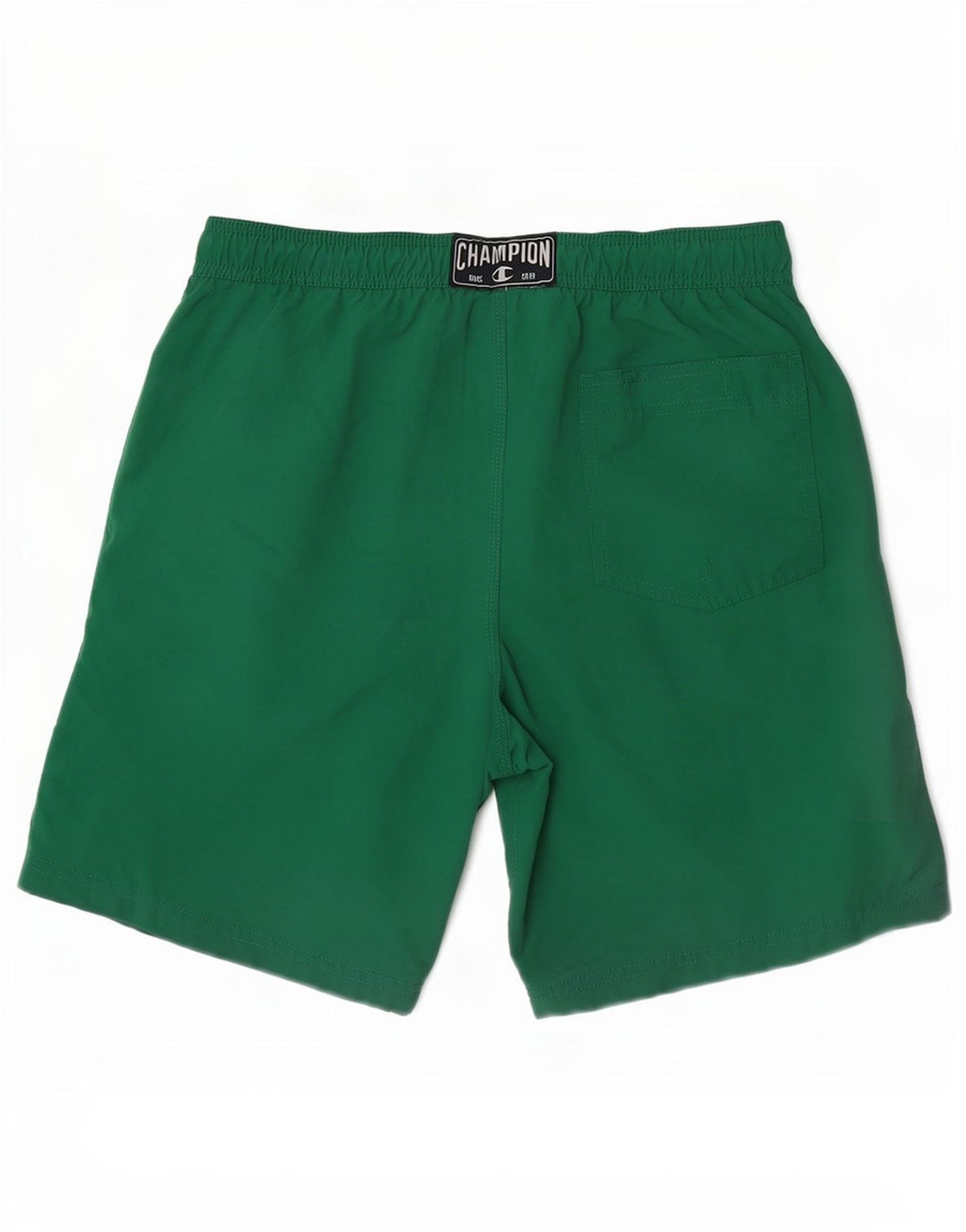 Pantaloni scurți de înot cu grafică Champion pentru bărbați, poliamidă mică, verde
