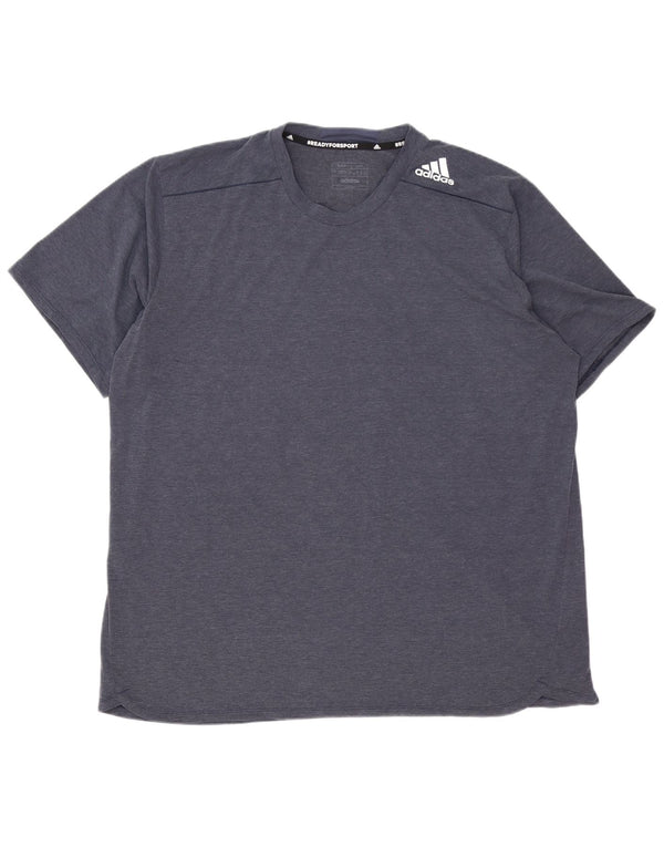 Tricou pentru bărbați Adidas Top 2XL Bleumarin Poliester