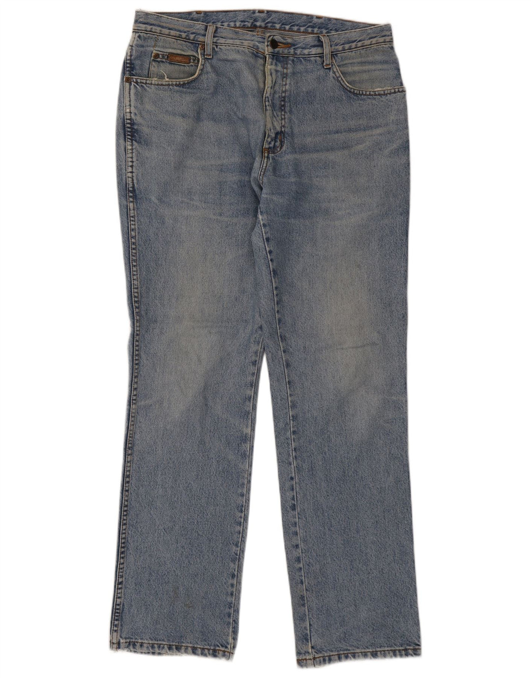 Blugi drepte pentru bărbați Wrangler Texas W35 L32 Bumbac albastru