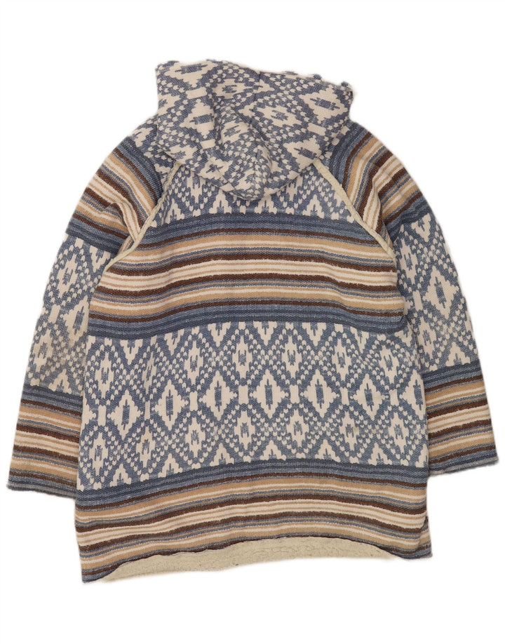 O'Neal Jachetă Sherpa Oversized Open pentru femei UK 16 Large Blue Geometric