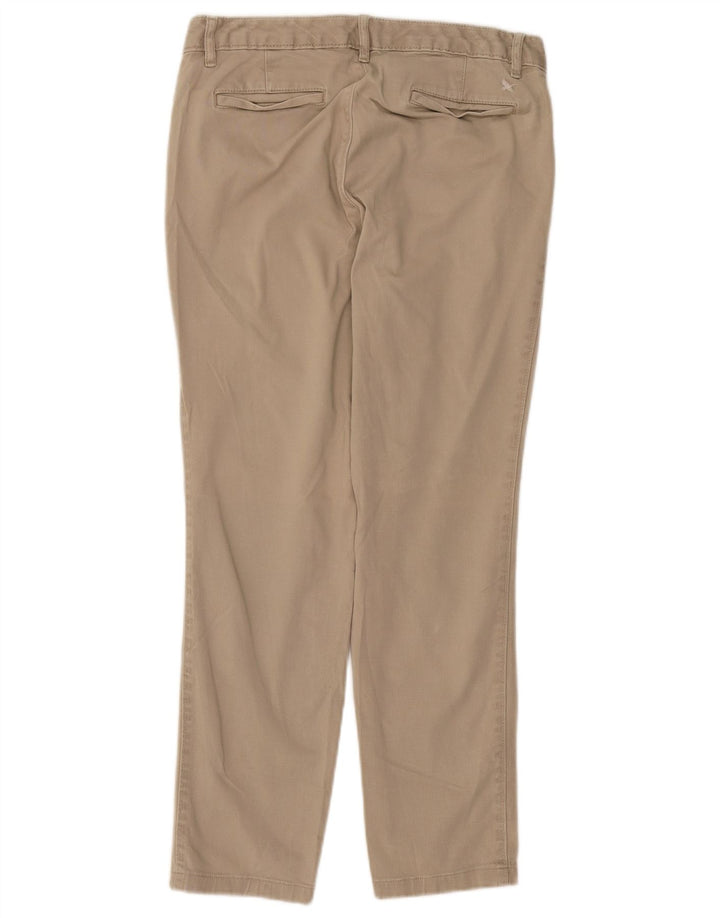 Eddie Bauer Pantaloni chino slim pentru femei Boyfriend US 6 Medium Beige Bumbac