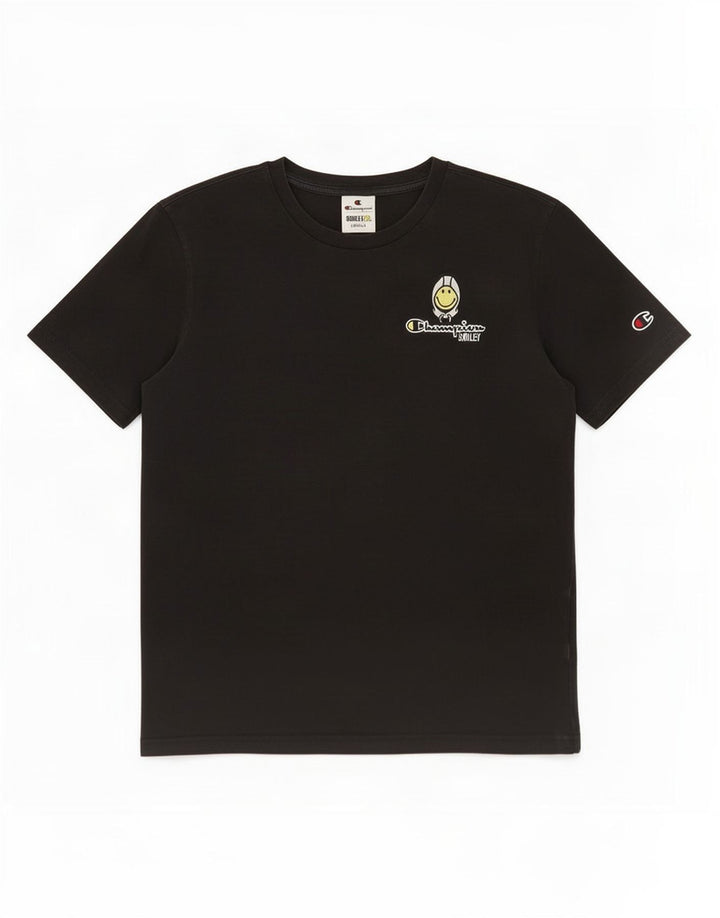 Tricou Champion pentru bărbați Smiley Top Mic Negru