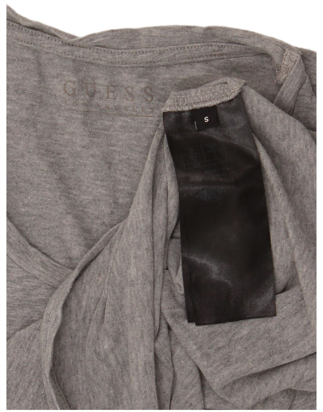 Tricou grafic Guess pentru femei Top UK 8 Small Gri