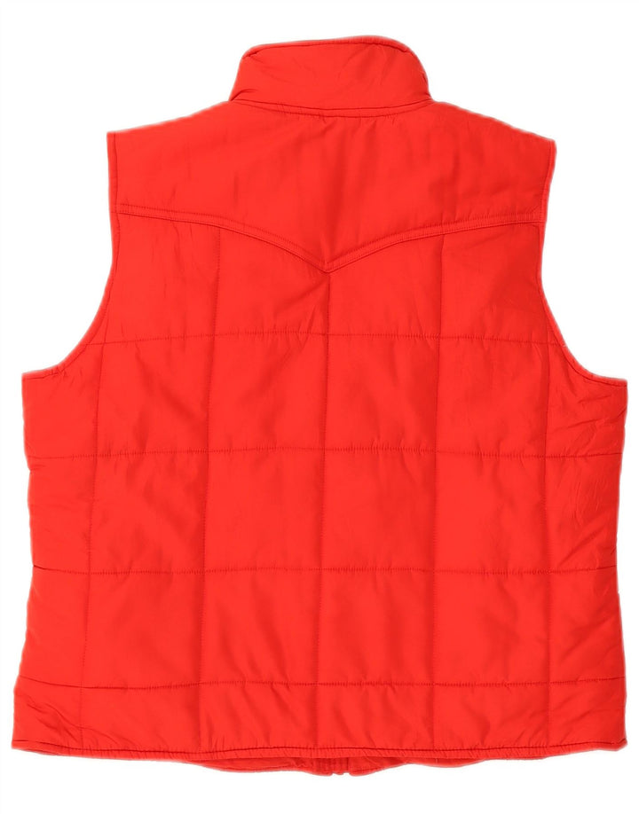 Gilet căptușit pentru femei Chaps UK 16, mare, roșu, poliester