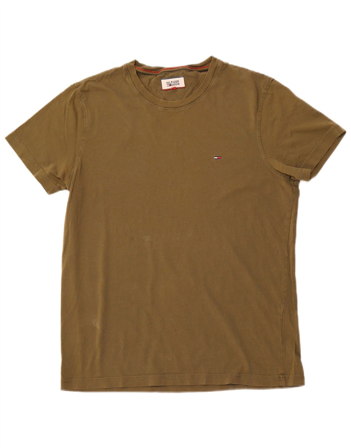 TOMMY HILFIGER Tricou Bărbați Top Large Kaki