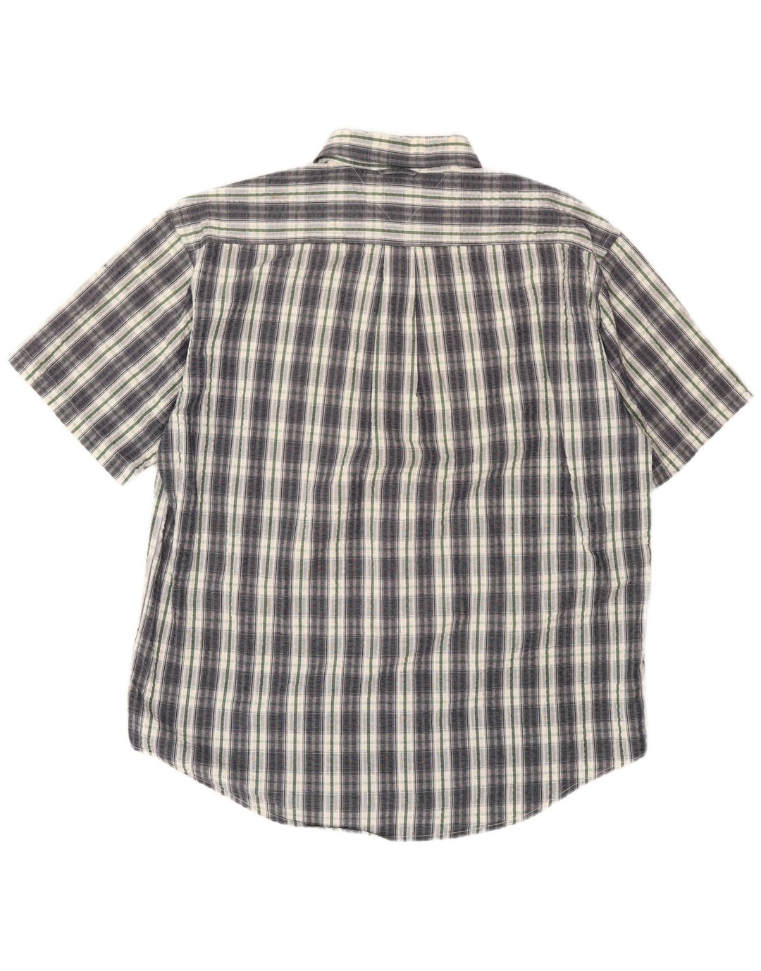 Cămașă cu mânecă scurtă pentru bărbați Tommy Hilfiger, XL, gri cu carouri