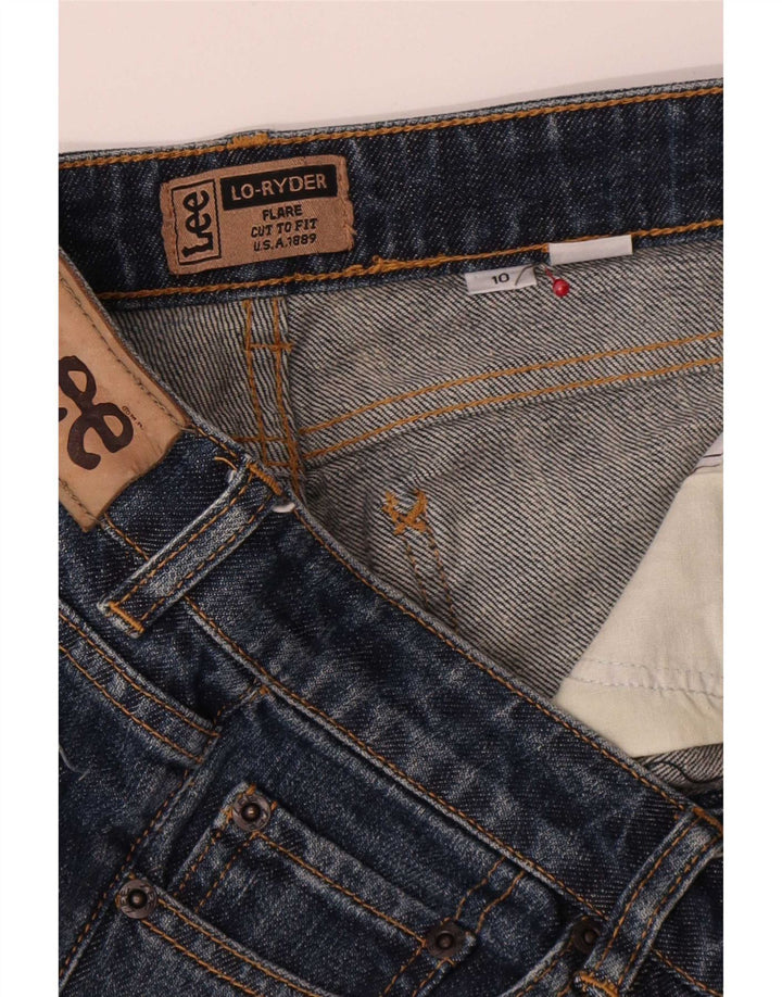 Blugi evazați Ryder Lee pentru femei US 10 Large W30 L32 Bleumarin