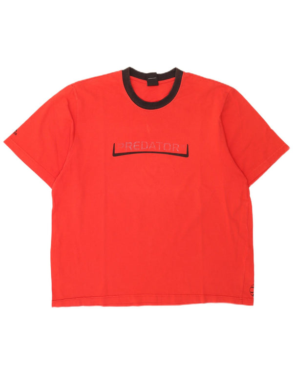 Tricou grafic Adidas pentru bărbați Top 2XL bumbac roșu