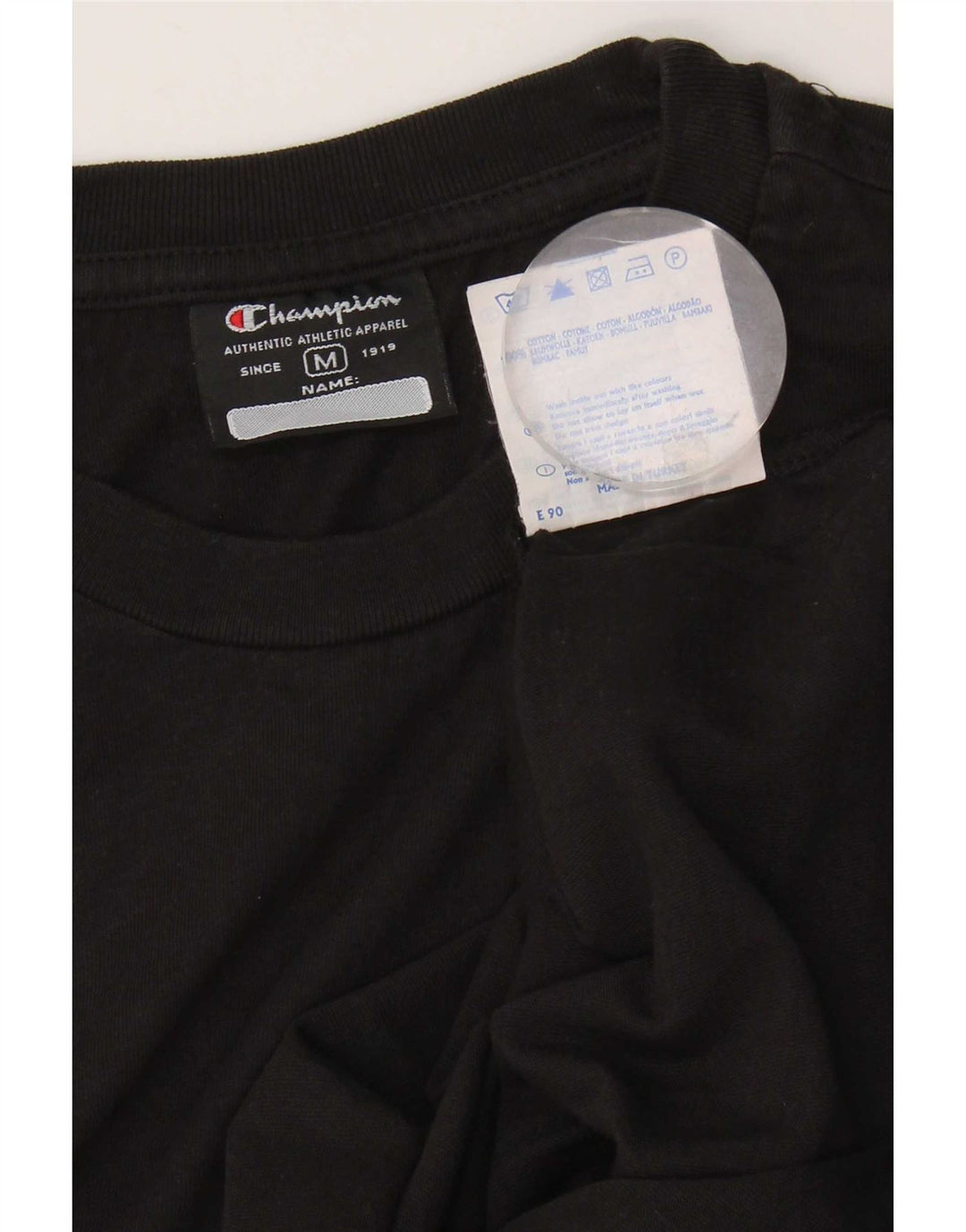 Vestă Champion Womens Top UK 12 Medium Black Bumbac