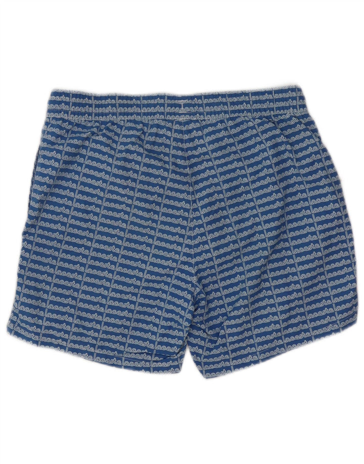 Pantaloni scurți de înot grafic pentru bărbați Lacoste Mărimea 5 Poliester albastru mare