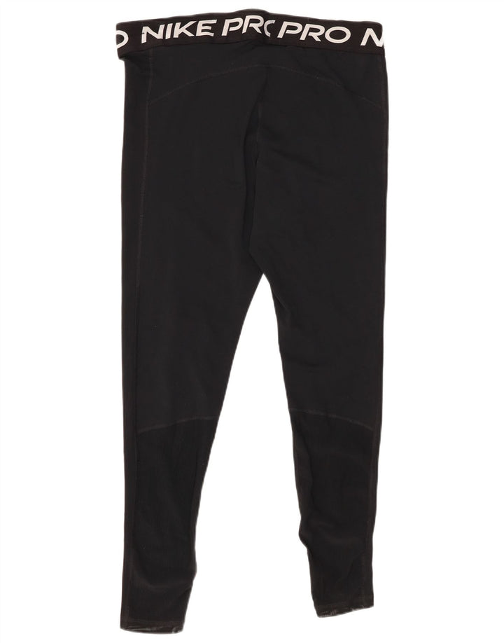 Leggings grafic Nike pentru femei UK 18 XL Poliester negru