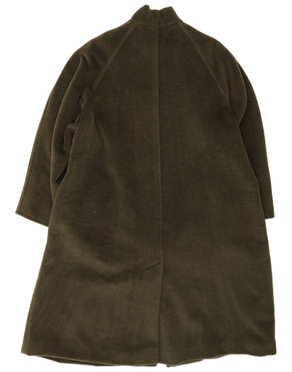 Pardesiu pentru femei Max Mara UK 12 Medium Khaki Lână virgină
