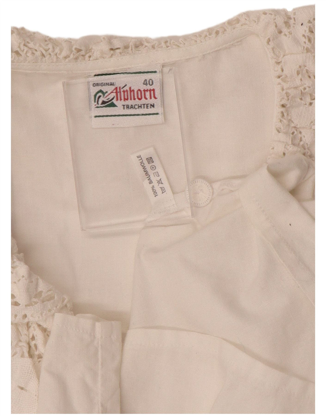 Bluză cămașă pentru femei ALPHORN IT 40 Medium White