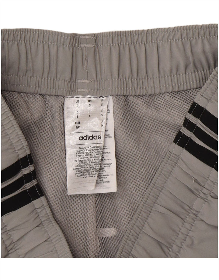 Pantaloni scurți sport pentru bărbați Adidas Mic, gri, poliester
