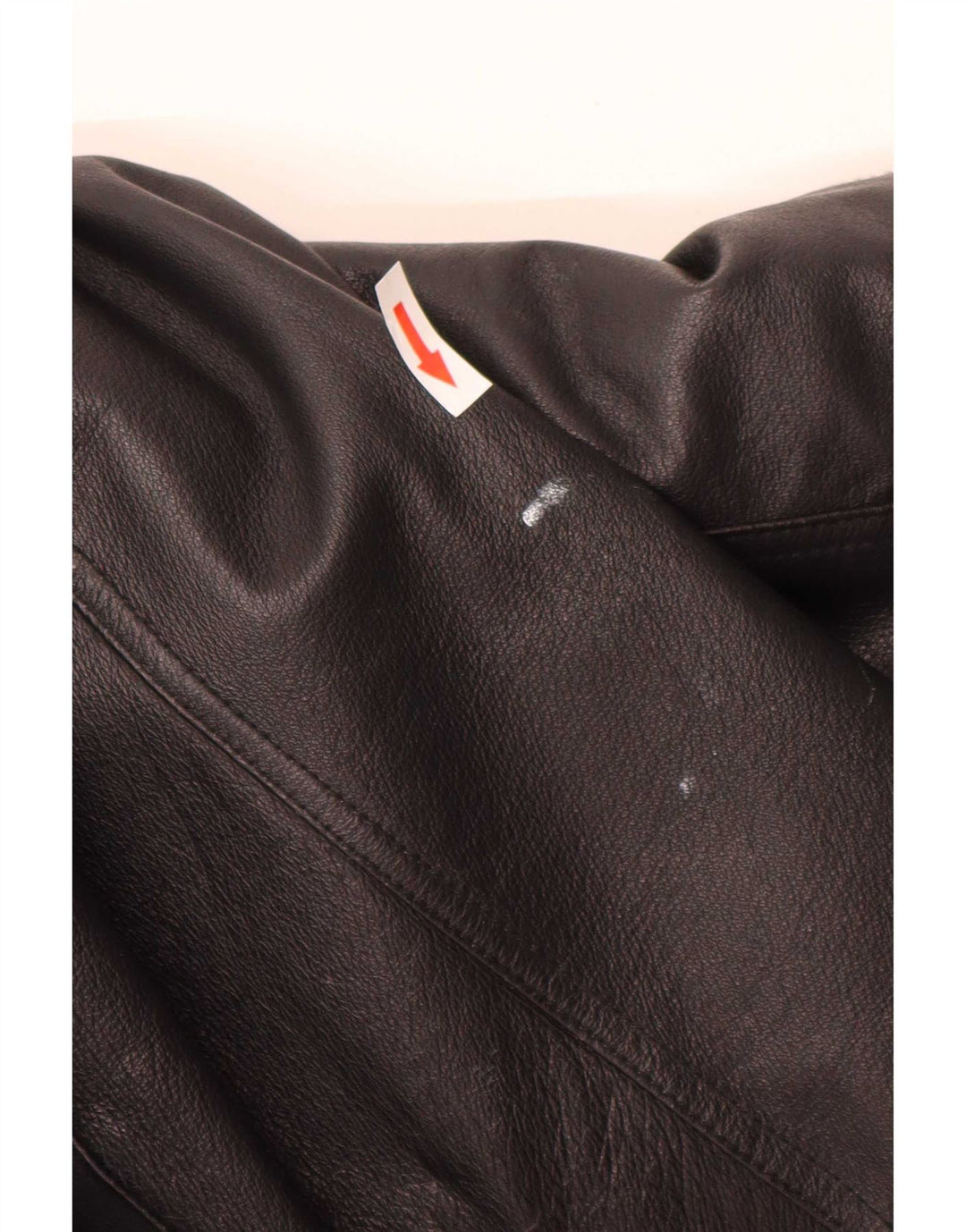 Jachetă de motociclist din piele pentru femei Canda By C&A UK 12 Medium Black