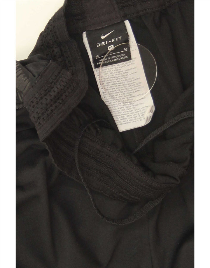 Pantaloni de trening Nike Dri Fit pentru femei UK 12 Poliester mediu negru