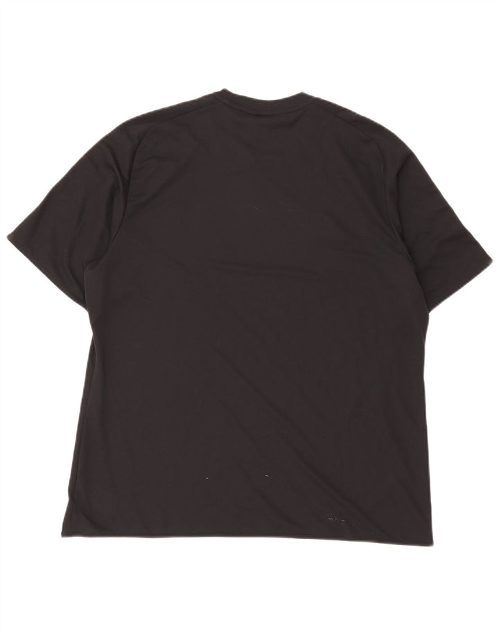 Tricou Adidas Climalite pentru bărbați Top XL Poliester negru