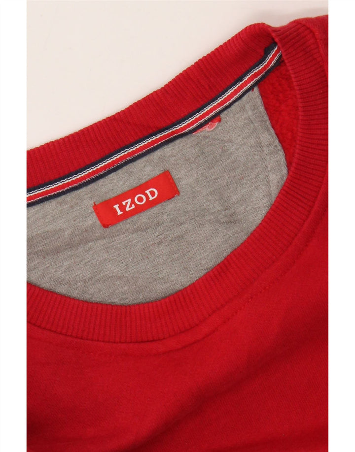 Pulover IZOD pentru bărbați, roșu mare