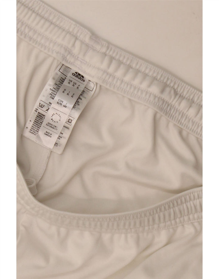 ADIDAS Mens Aeroready Sport Shorts XL  White Polyester