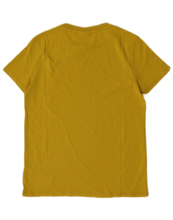 Tricou Băieți Napapijri Top 11-12 Ani Bumbac Galben