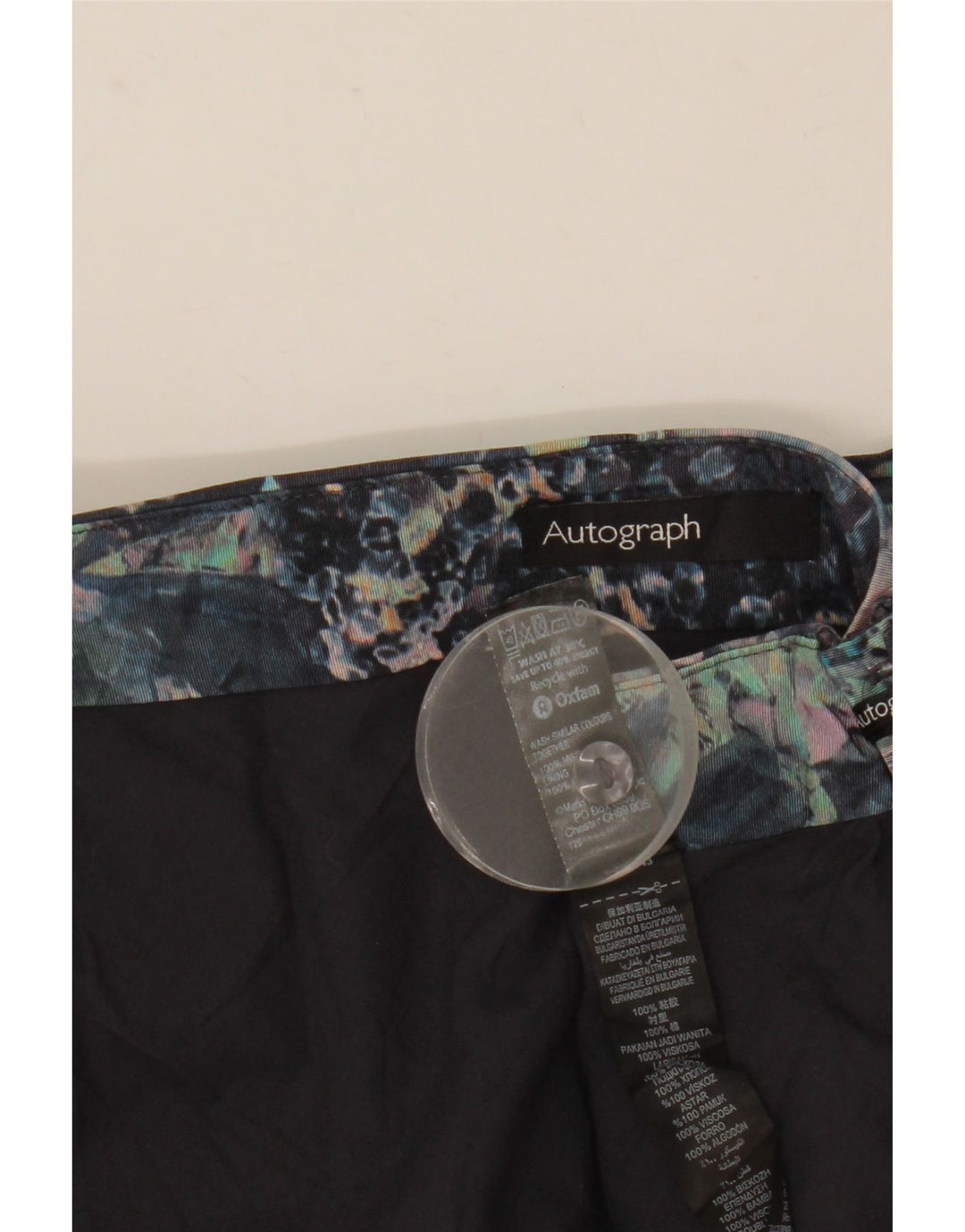 Fusta creion pentru femei Marks & Spencer UK 12 Medium W30 Multicolor