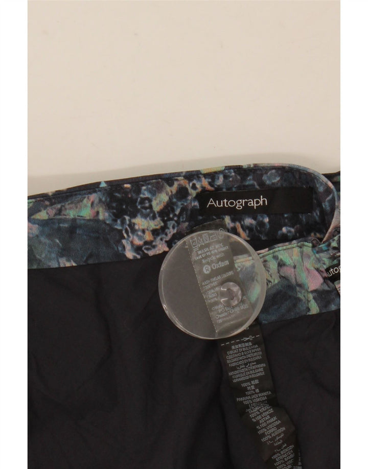 Fusta creion pentru femei Marks & Spencer UK 12 Medium W30 Multicolor