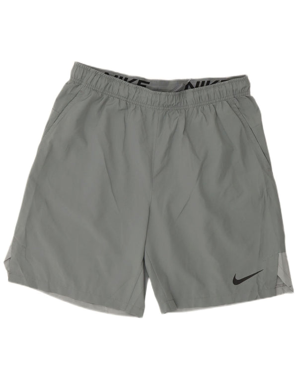 Pantaloni scurți sport Nike Dri Fit pentru bărbați, mari, gri, poliester