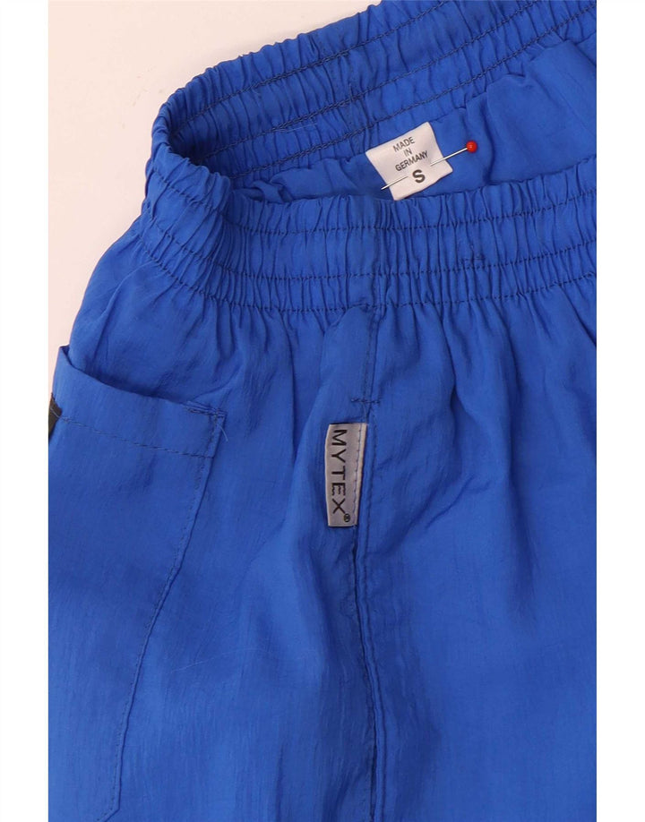 Pantaloni de trening vintage pentru bărbați, albastru mic
