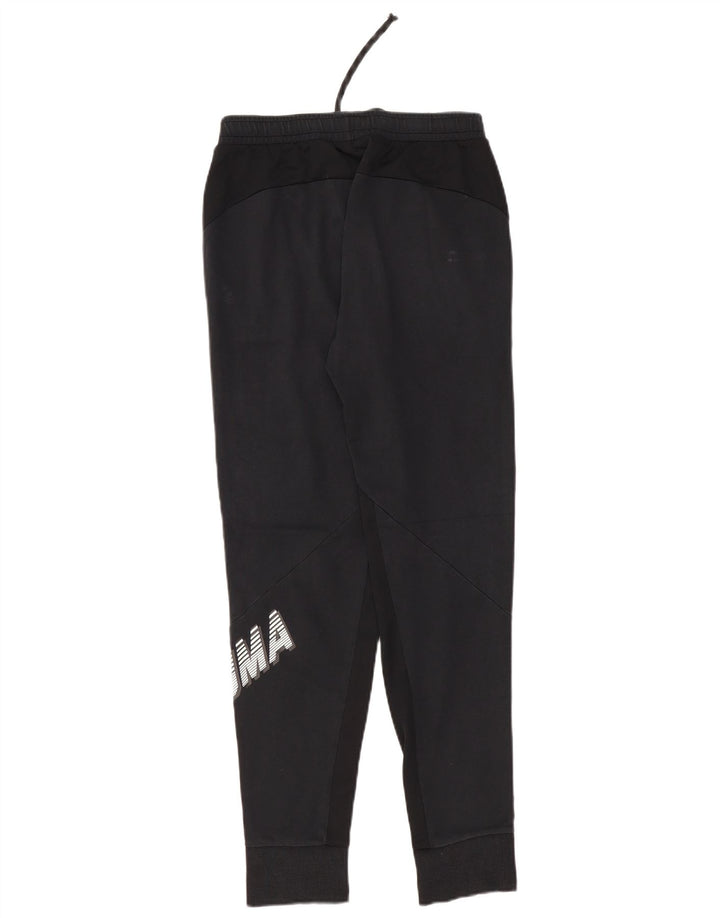 Pantaloni de trening cu grafică Puma pentru bărbați Pantaloni de jogging mici, negru