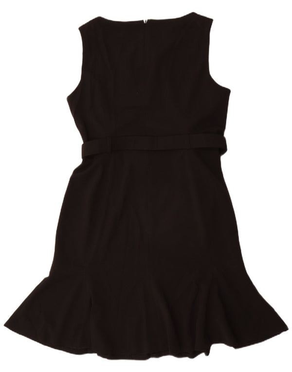 Rochie sirena fara maneci Calvin Klein pentru femei US 14 XL poliester negru