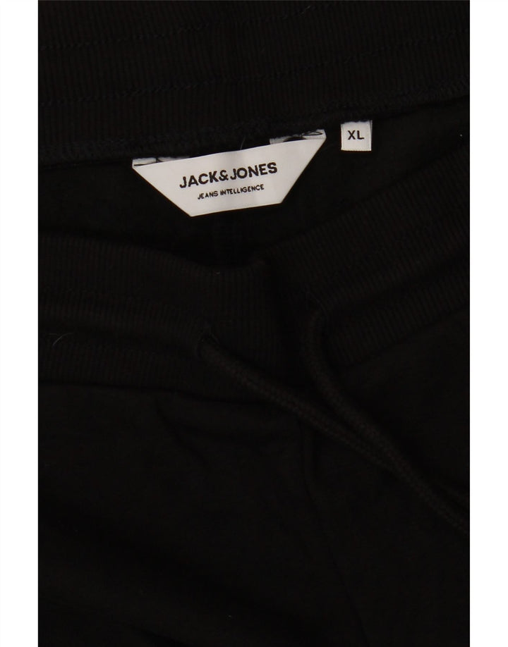JACK & JONES Mens Sport Shorts XL  Black Cotton Vintage Jack & Jones and Second-Hand Jack & Jones from Messina Hembry 