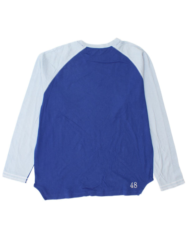 Puma Top cu mânecă lungă pentru bărbați, mare, albastru
