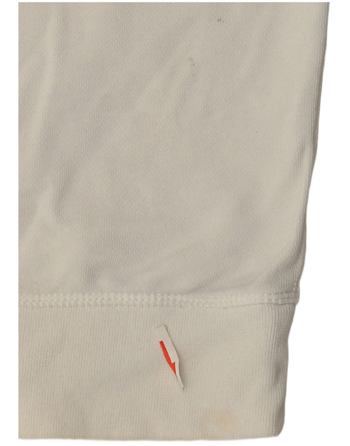 Hanorac pentru bărbați Wrangler Jumper mic, alb, bloc de culoare