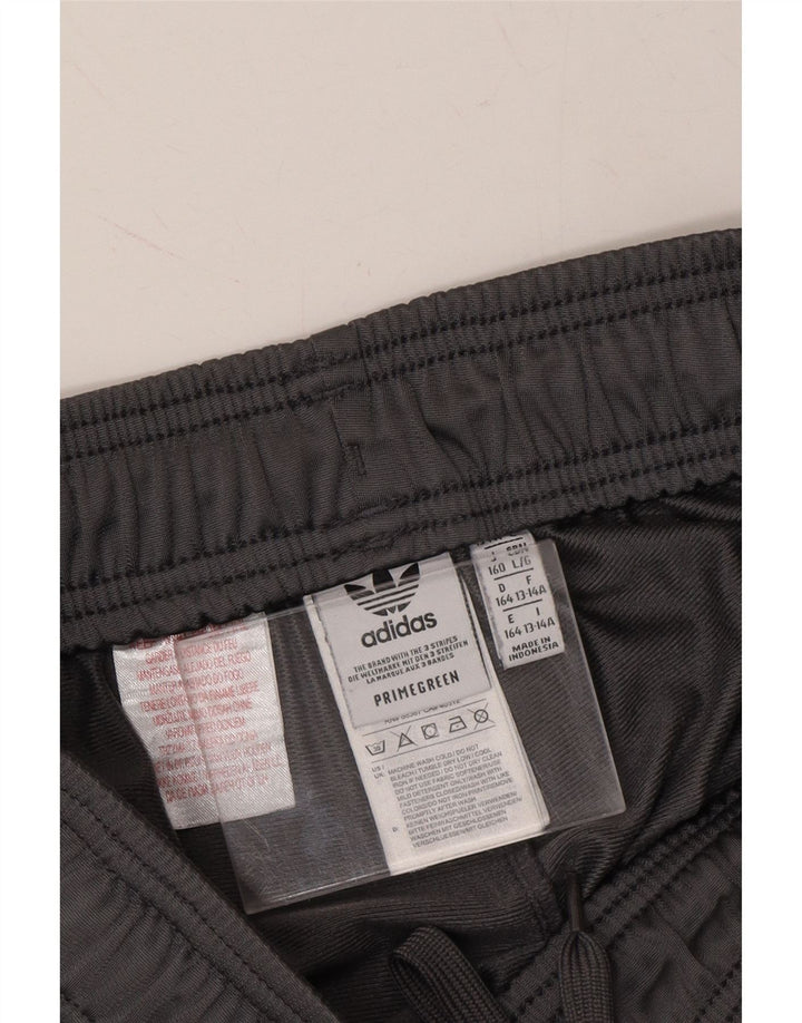 ADIDAS Boys Tracksuit Trousers Joggers 13-14 Years  Grey Polyester Vintage Adidas and Second-Hand Adidas from Messina Hembry 