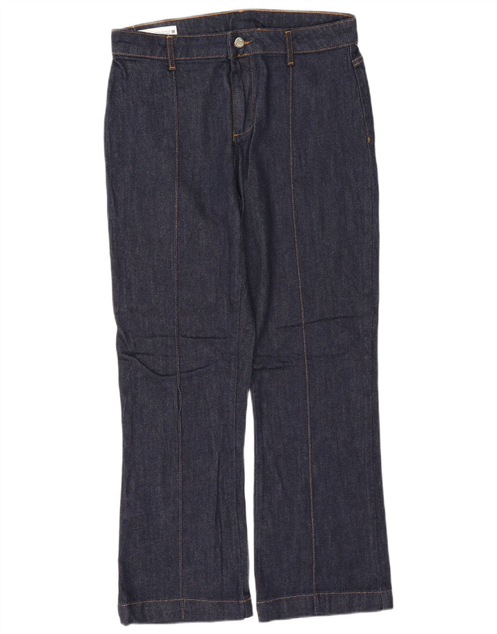 Blugi Zara Femei Bootcut EU 40 Medium L30 L27 Bumbac bleumarin