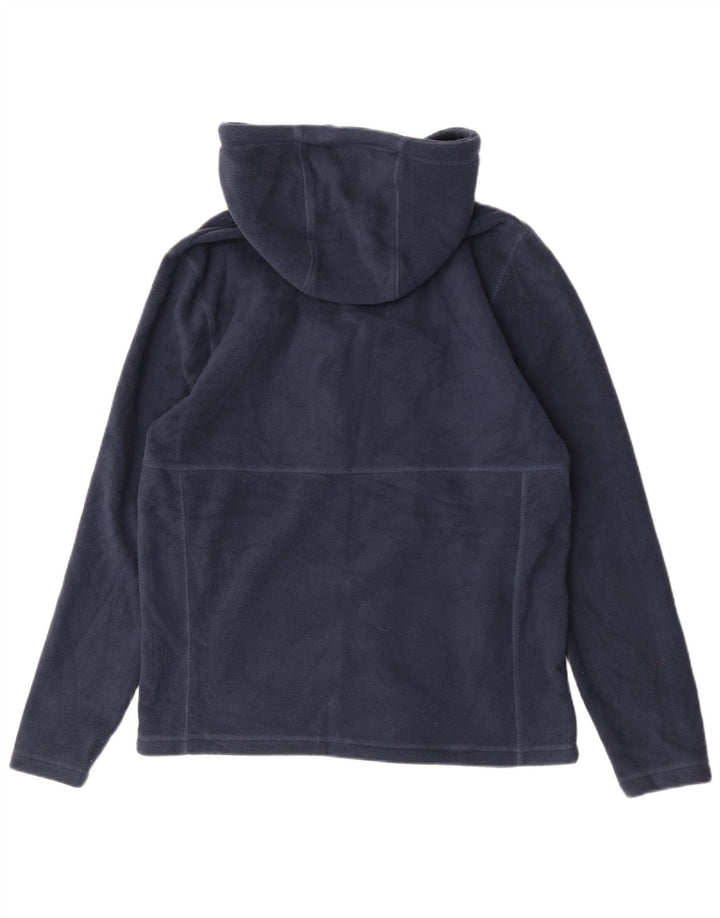 Jachetă fleece pentru bărbați Strock, cu glugă, UK 38, poliester mediu albastru bleumarin