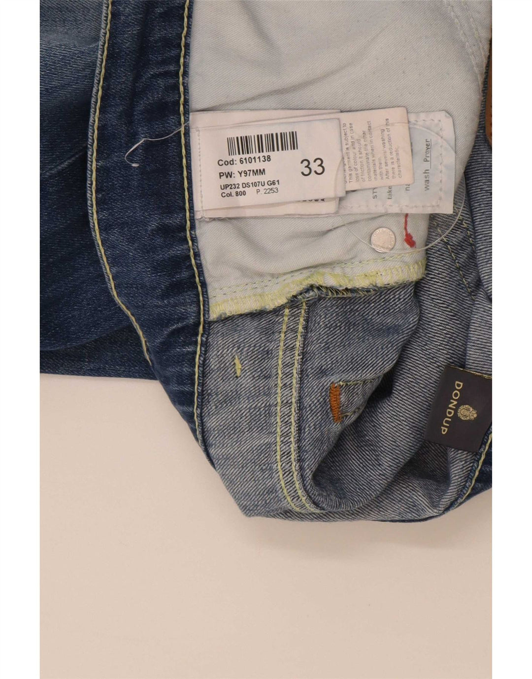 Dondup Blugi Slim Femei L33 L32 Bumbac Albastru