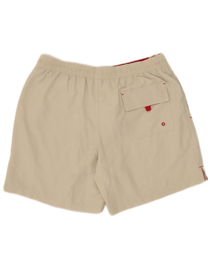 Pantaloni scurți de înot pentru bărbați Marks & Spencer, mari, bej, poliester