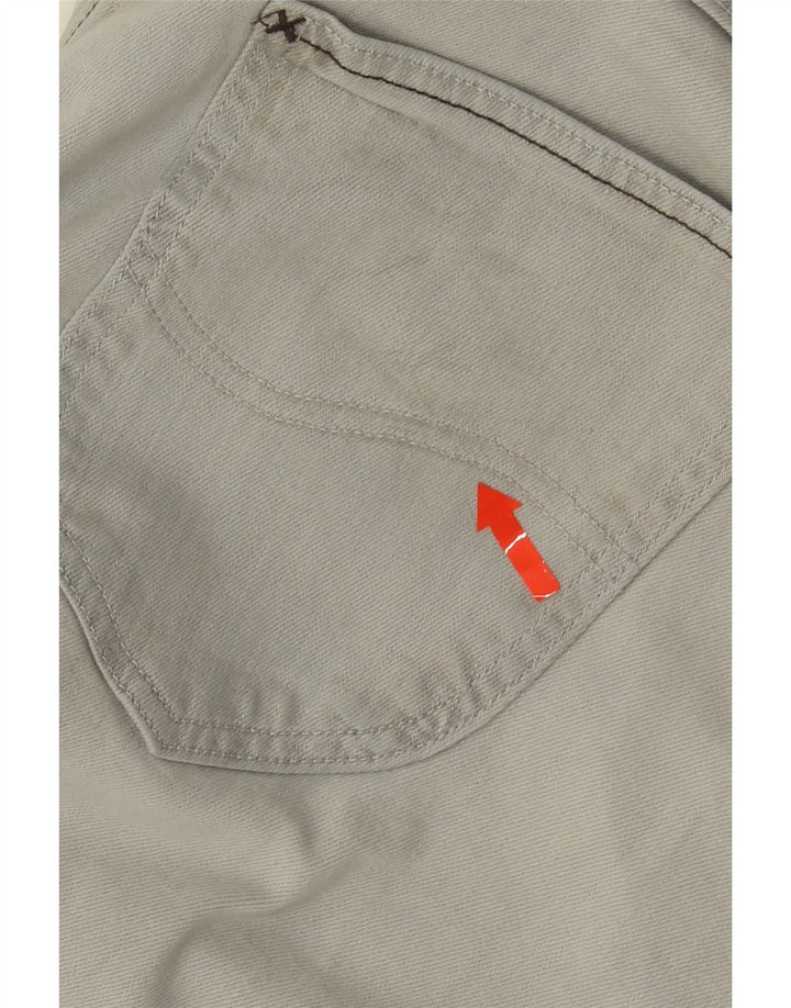 Pantaloni scurți din blugi pentru bărbați Lee, 5 buzunare, W32, bumbac gri mediu
