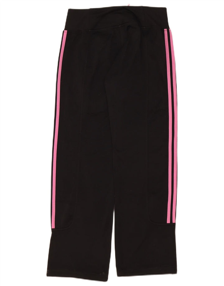 Pantaloni de trening Adidas pentru femei UK 10 Poliester negru mic