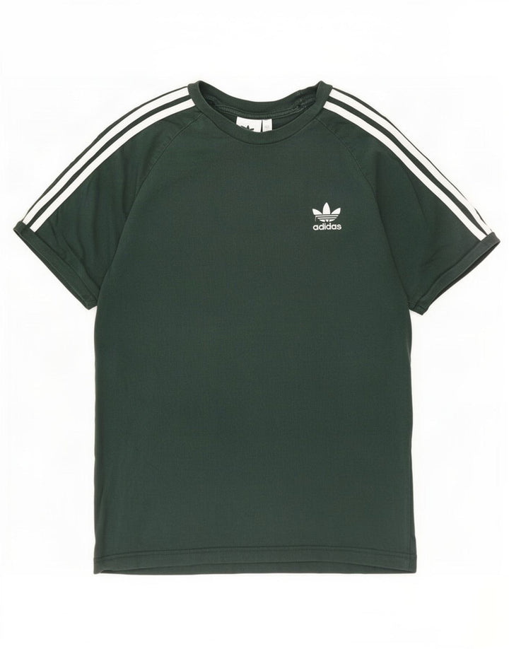 Tricou pentru bărbați Adidas Top mare din bumbac verde