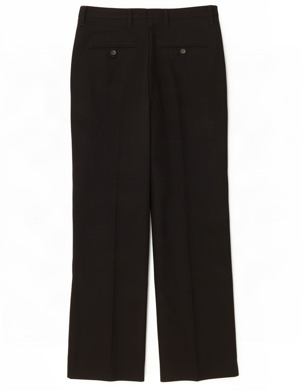 Pantaloni chino drepți pentru bărbați Zara EU 38 Mici L30 L33 Poliester negru