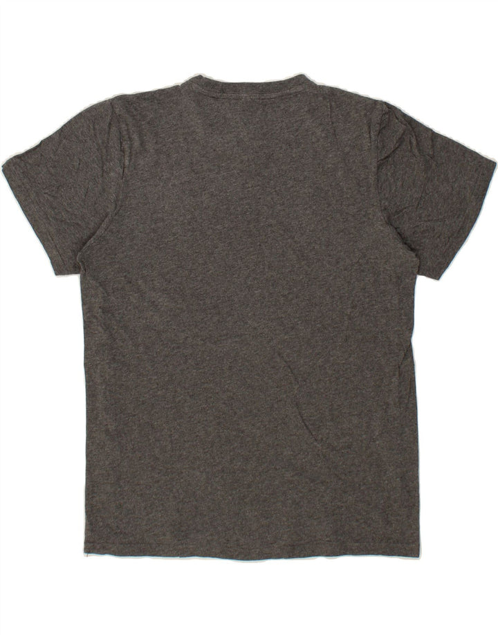 ADIDAS Mens Graphic T-Shirt Top Small Grey Cotton Vintage Adidas and Second-Hand Adidas from Messina Hembry 