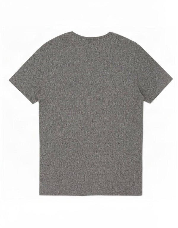 Tricou grafic Nike pentru bărbați, cu croială atletică, top, bumbac, gri mediu