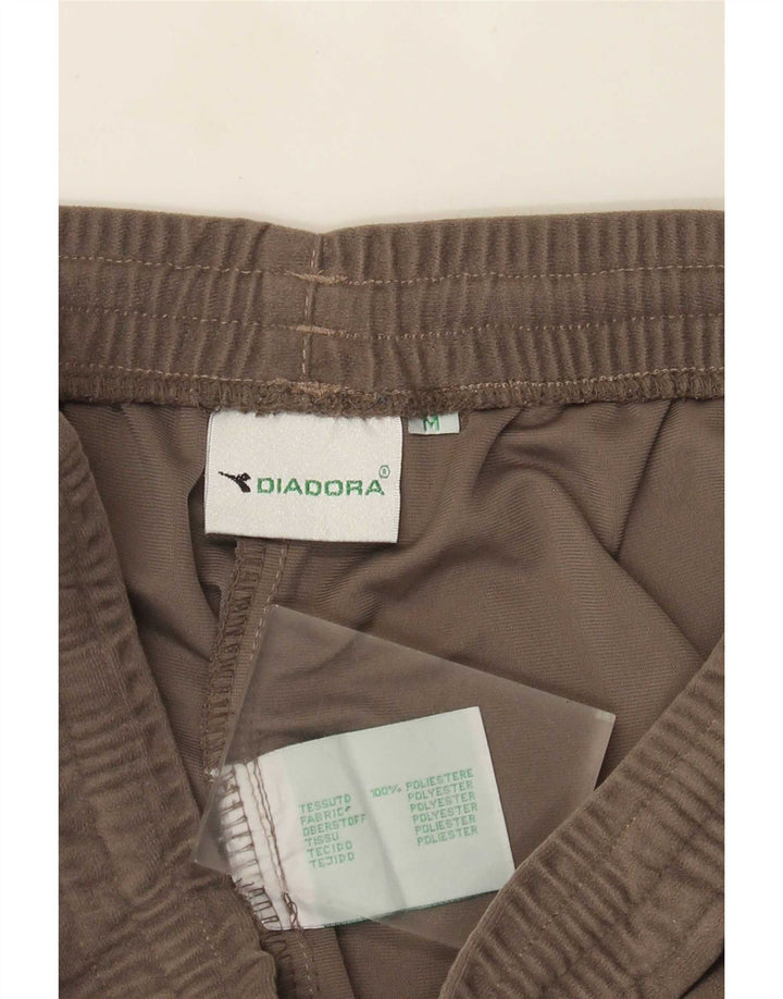 Pantaloni de trening Diadora Cargo Velour pentru bărbați, gri mediu, poliester