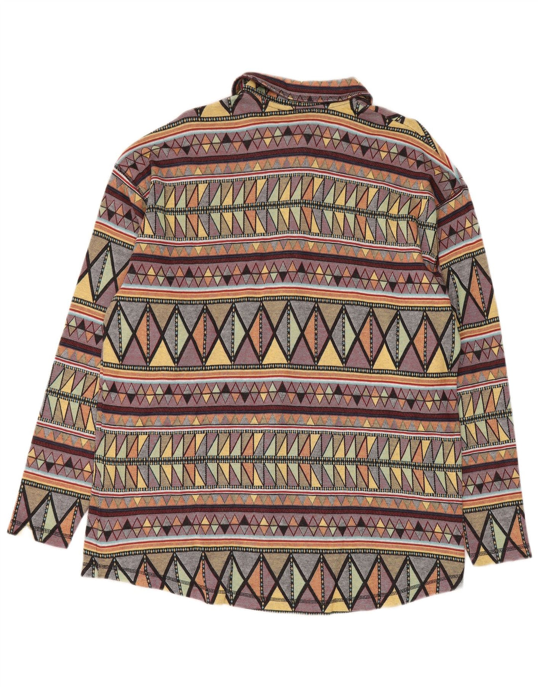 Cămașă de flanel pentru bărbați S.Oliver, bumbac geometric multicolor mediu
