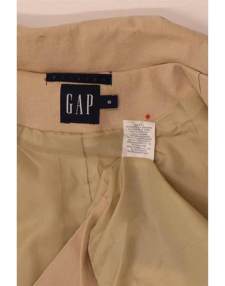 Jachetă pentru femei Gap cu 5 nasturi, UK 8, bumbac, bej